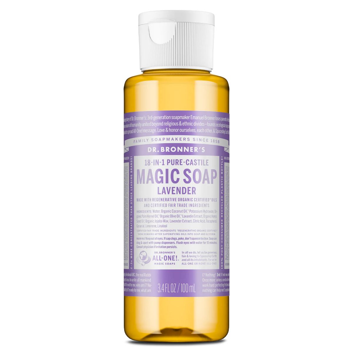 Dr. Bronner's Liquid Soap - 3.4oz