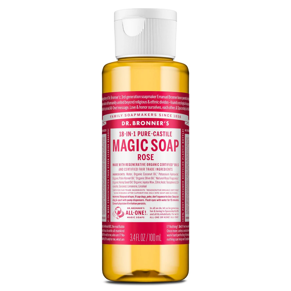 Dr. Bronner's Liquid Soap - 3.4oz