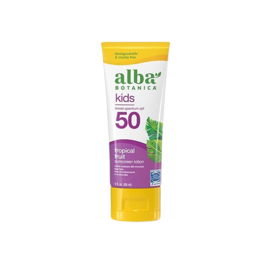 Alba Botanica Kids SPF 50 Sunscreen