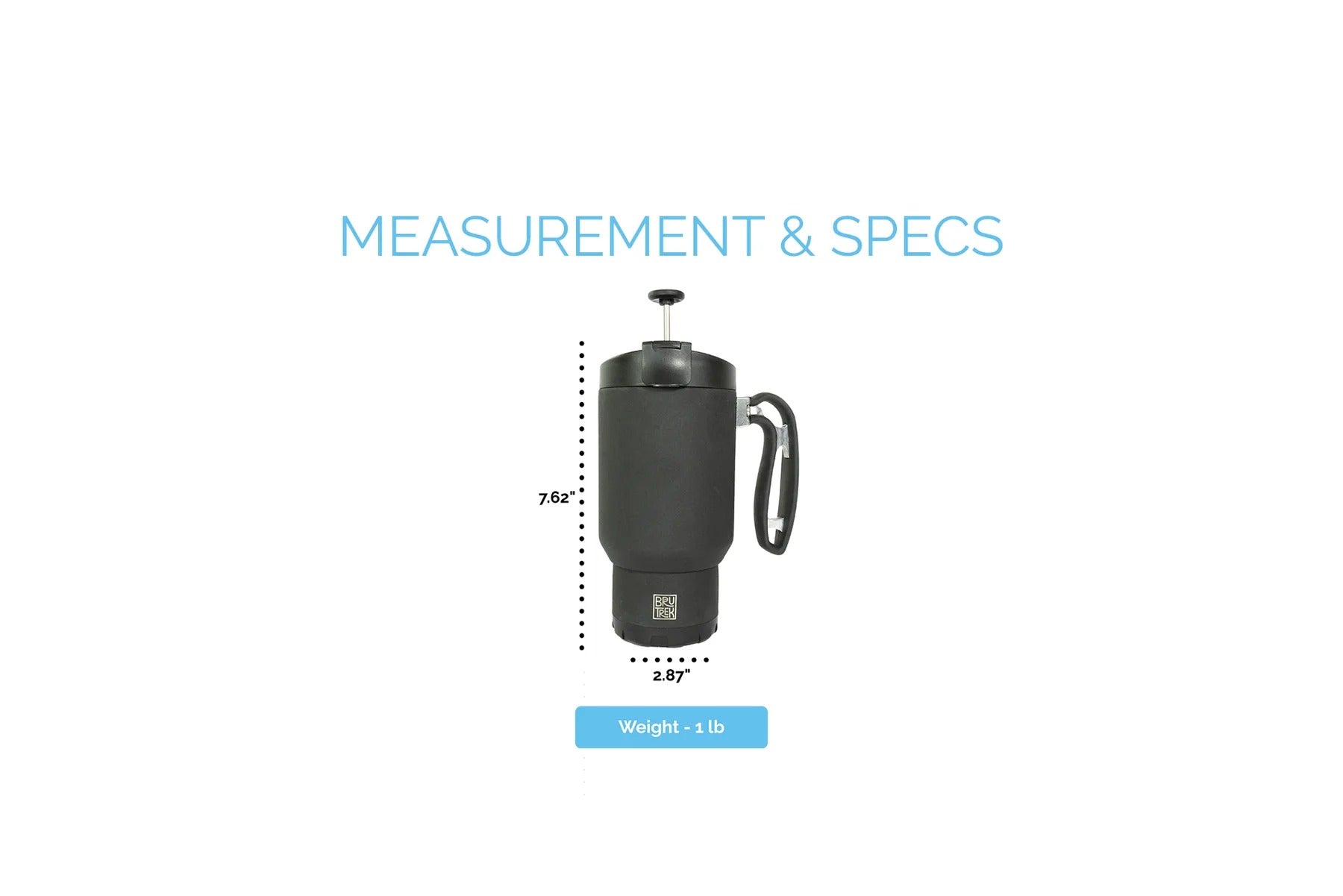 Double Shot 16 oz. Travel Press