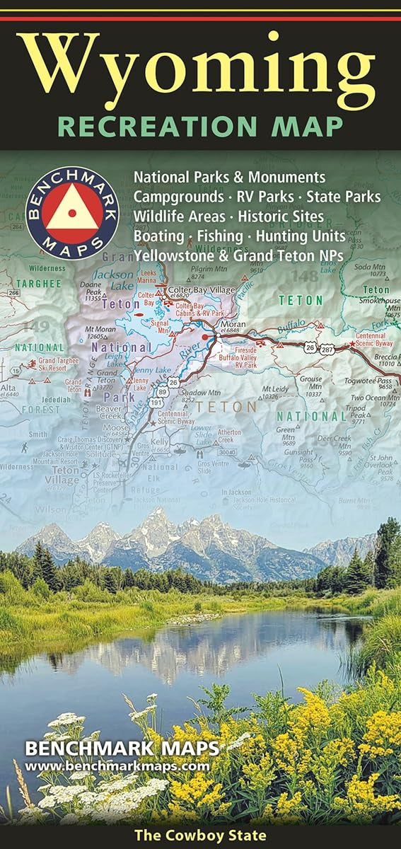 Wyoming Recreation Map
