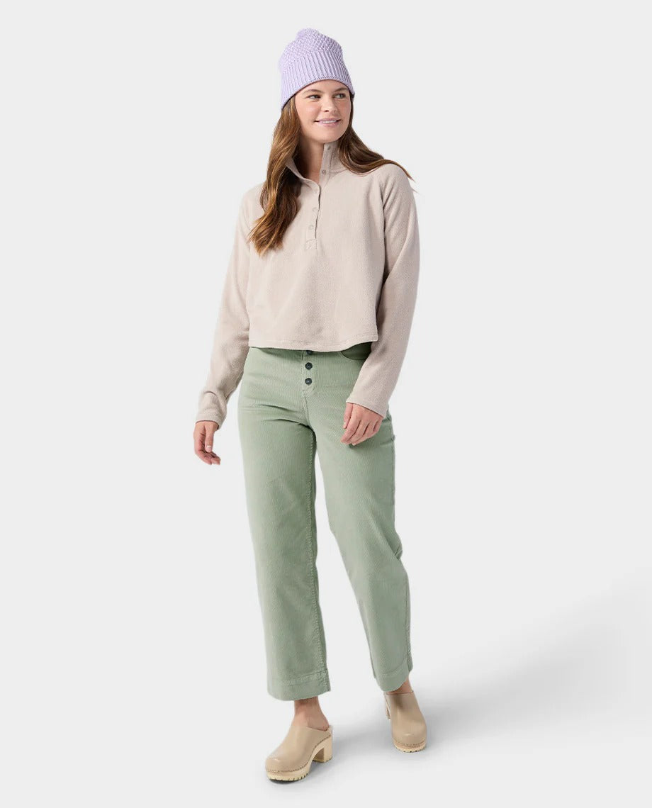 W's Rivet Wide Leg Cord