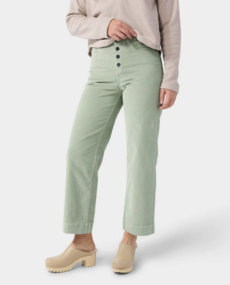 W's Rivet Wide Leg Cord