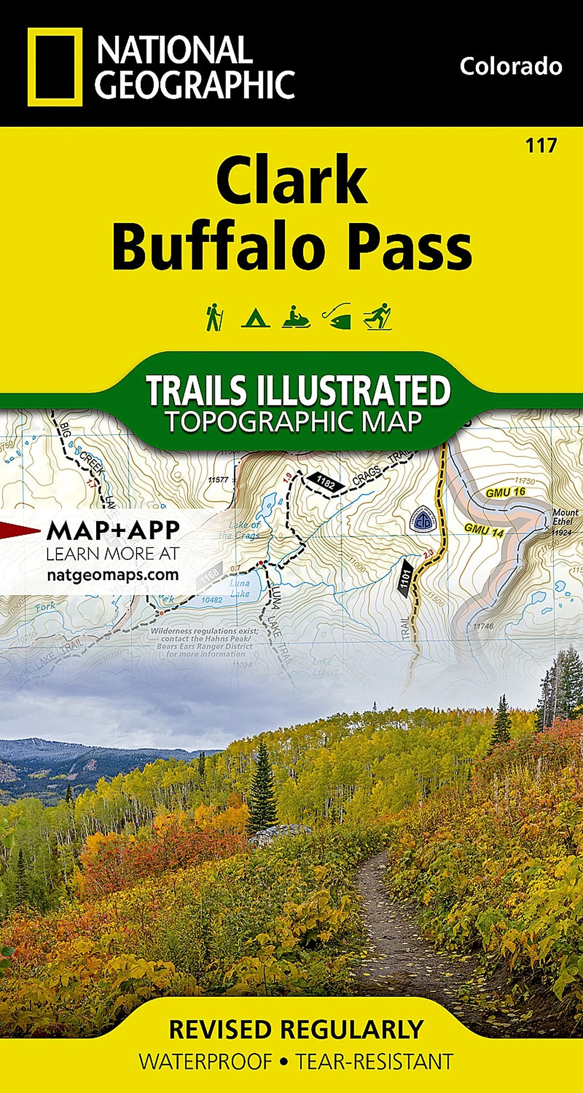 Clark, Buffalo Pass Map