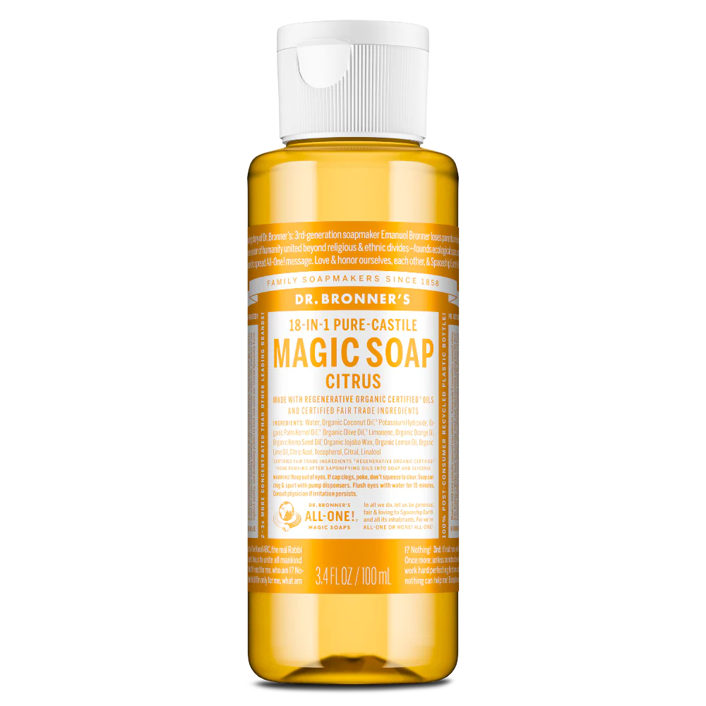 Dr. Bronner's Liquid Soap - 3.4oz