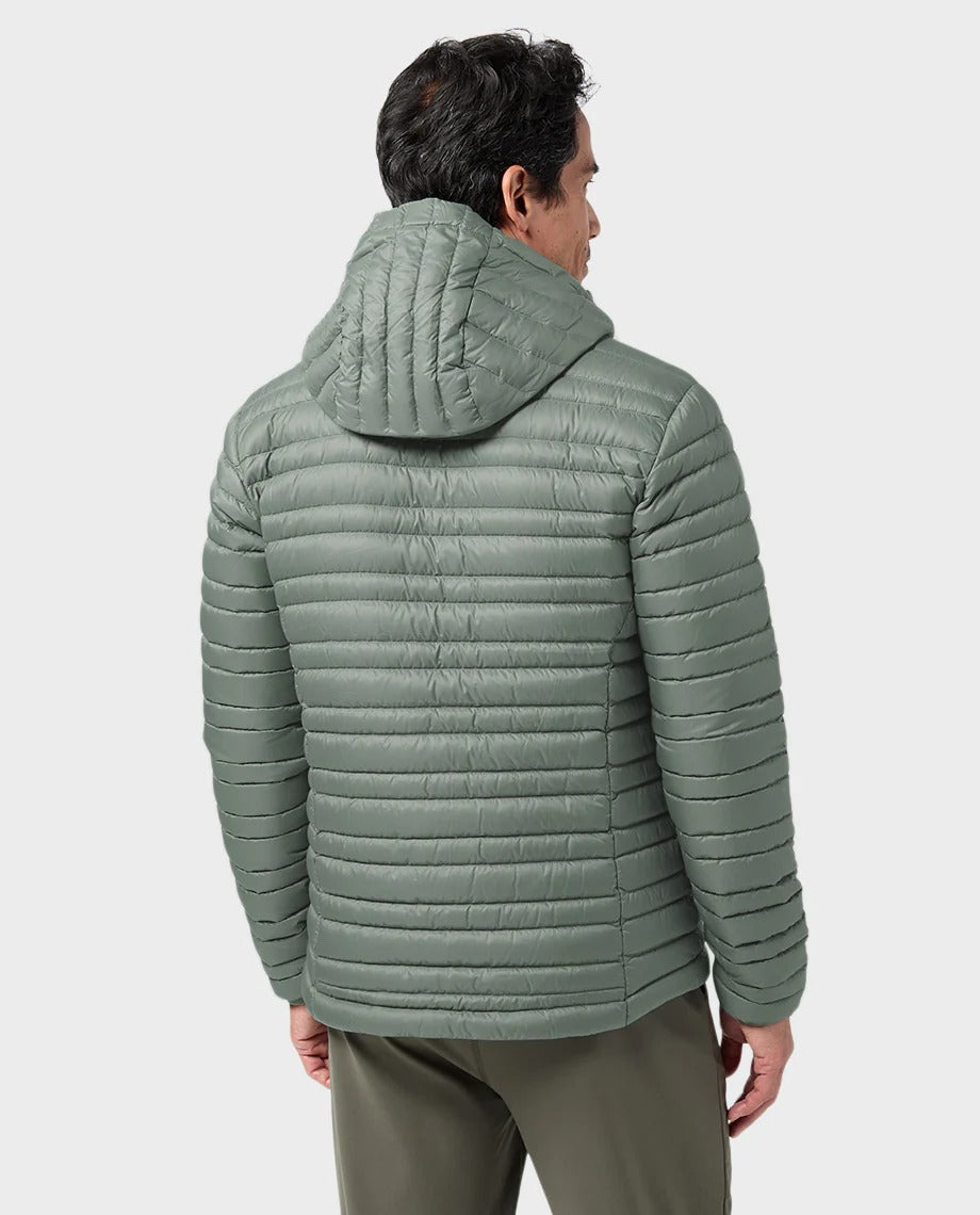 M's Pinion Down Hooded Jacket