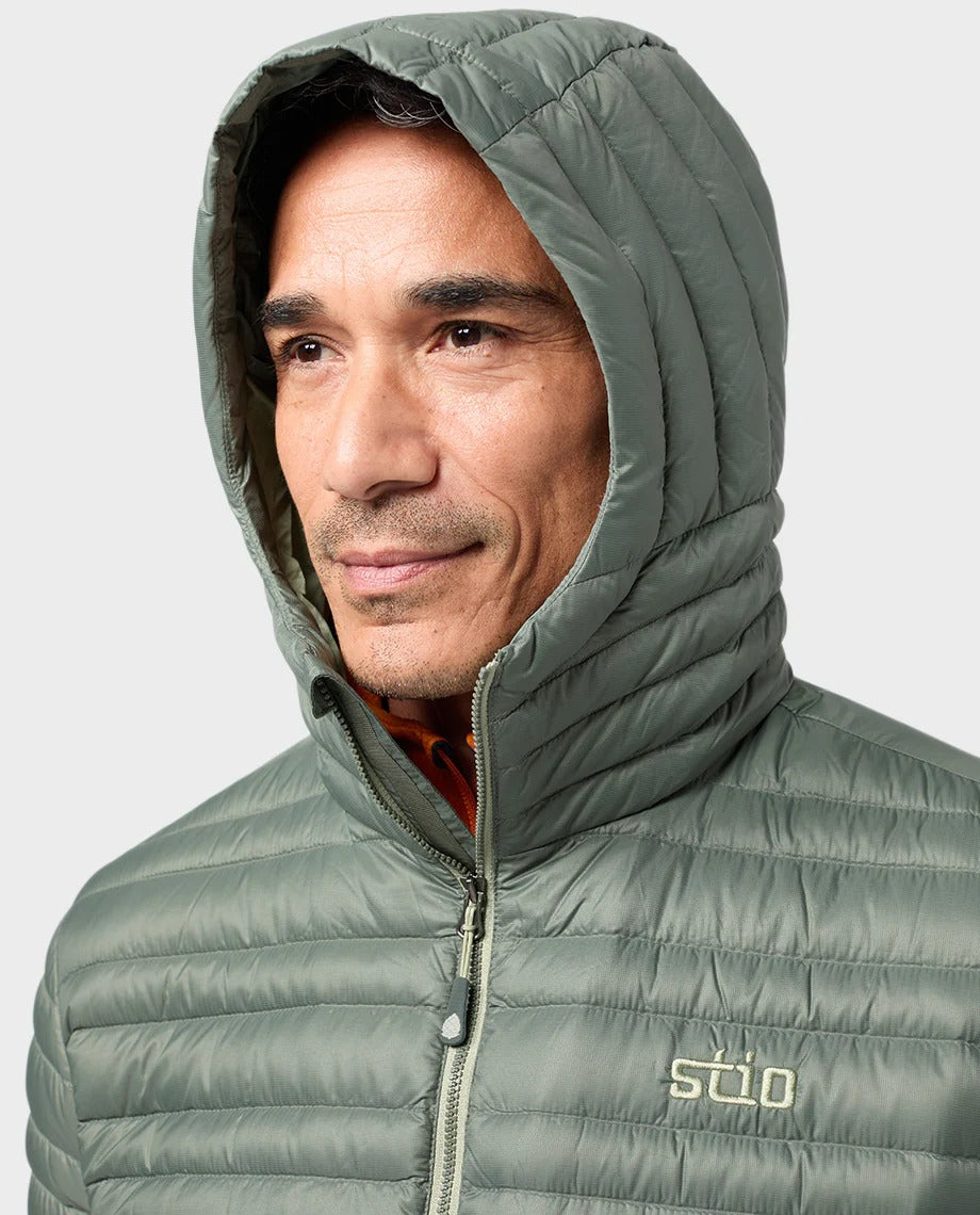 M's Pinion Down Hooded Jacket
