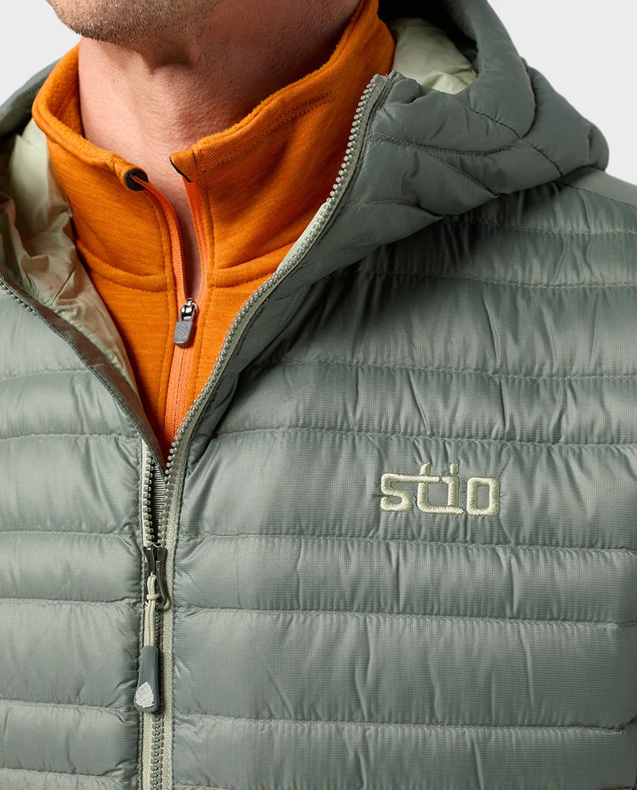 M's Pinion Down Hooded Jacket