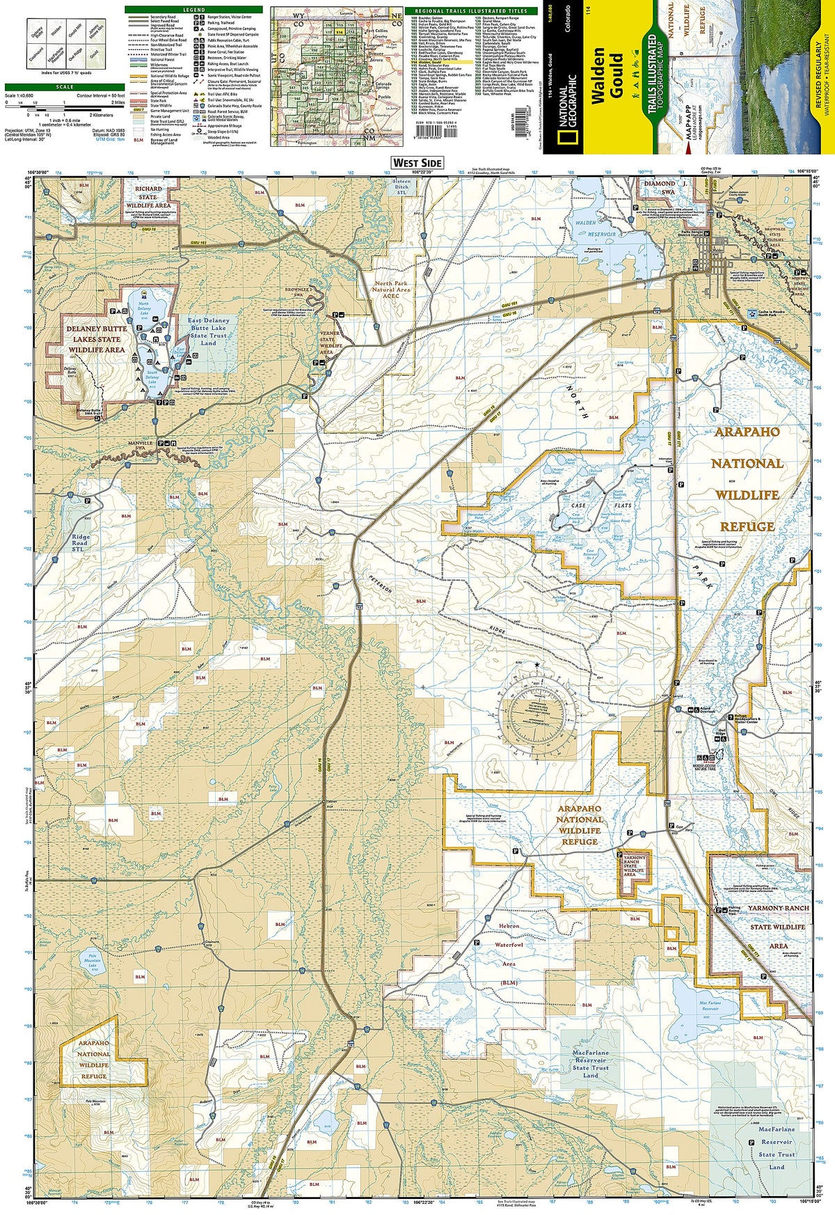 Walden, Gould Map